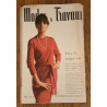 Modes et travaux N°64 avec 3 patrons + 2 suppléments 1964 vintage