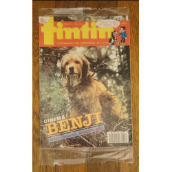 Tintin magazine N°4 sous blister 1988 vintage
