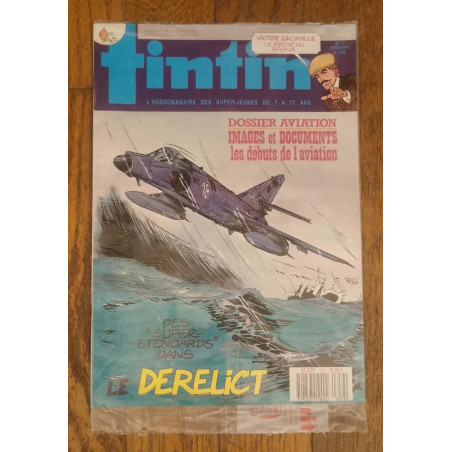 Tintin magazine N°11 sous blister 1988 vintage