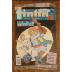 Tintin magazine N°16 sous blister 1988 vintage