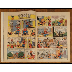 Journal de Mickey N°2040 avec mini récit bd à monter 1991 vintage