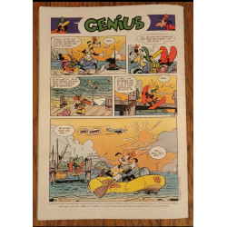 Journal de Mickey N°2040 avec mini récit bd à monter 1991 vintage