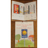 Journal de Mickey N°2014 avec cadeau + Poster + 4 fiches 1990 vintage