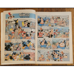 Journal de Mickey N°2014 avec cadeau + Poster + 4 fiches 1990 vintage