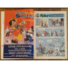 Journal de Mickey N°2014 avec cadeau + Poster + 4 fiches 1990 vintage