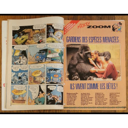 Journal de Mickey N°2014 avec cadeau + Poster + 4 fiches 1990 vintage