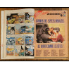 Journal de Mickey N°2014 avec cadeau + Poster + 4 fiches 1990 vintage
