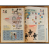 Journal de Mickey N°2014 avec cadeau + Poster + 4 fiches 1990 vintage