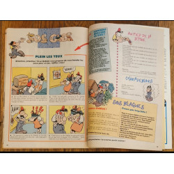 Journal de Mickey N°2014 avec cadeau + Poster + 4 fiches 1990 vintage