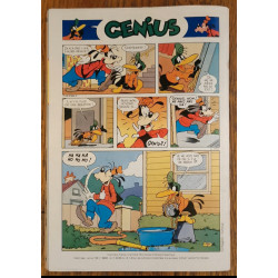 Journal de Mickey N°2014 avec cadeau + Poster + 4 fiches 1990 vintage