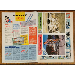 Journal de Mickey N°1996 Dick Tracy + 4 fiches 1990 vintage
