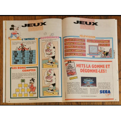 Journal de Mickey N°1996 Dick Tracy + 4 fiches 1990 vintage