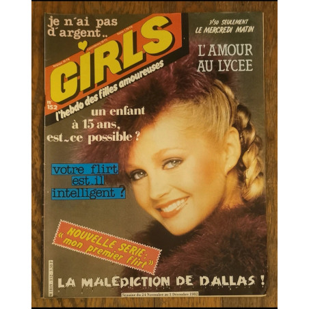 Girls magazine N°152 - 1982 vintage