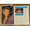 Magazine Johnny Hallyday début années 90 album souvenir 50 ans vintage