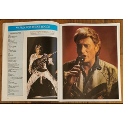 Magazine Johnny Hallyday début années 90 album souvenir 50 ans vintage