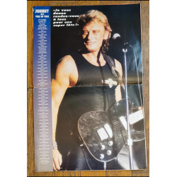 Star Mag magazine Johnny Hallyday 1992 vintage