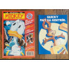 Journal de Mickey N°2012 avec 4 fiches + dépliant Nesquik 1990 vintage