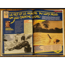 Journal de Mickey N°2012 avec 4 fiches + dépliant Nesquik 1990 vintage