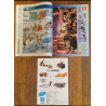 Journal de Mickey N°1998 avec 4 fiches + dépliant jouets 1990 vintage