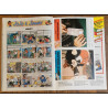 Journal de Mickey N°1998 avec 4 fiches + dépliant jouets 1990 vintage