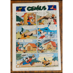 Journal de Mickey N°1998 avec 4 fiches + dépliant jouets 1990 vintage
