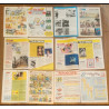 Lot de 6 anciens magazines vintage