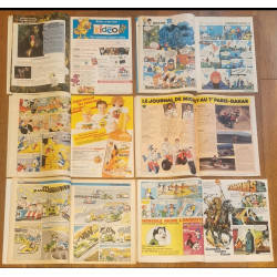 Lot de 6 anciens magazines vintage