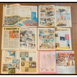Lot de 6 anciens magazines vintage