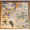 Lot de 6 anciens magazines vintage