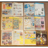 Lot de 6 anciens magazines vintage