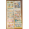 Lot de 6 anciens magazines vintage