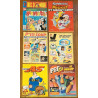 Lot de 6 anciens magazines vintage
