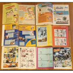 Lot de 6 anciens magazines vintage
