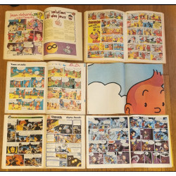 Lot de 6 anciens magazines vintage