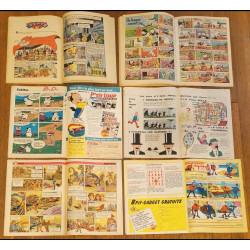 Lot de 6 anciens magazines vintage