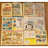 Lot de 6 anciens magazines vintage