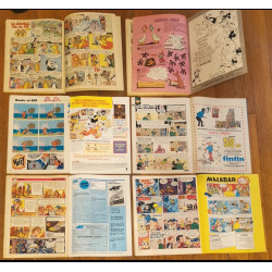 Lot de 6 anciens magazines vintage