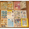 Lot de 6 anciens magazines vintage