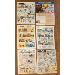 Lot de 6 anciens magazines vintage