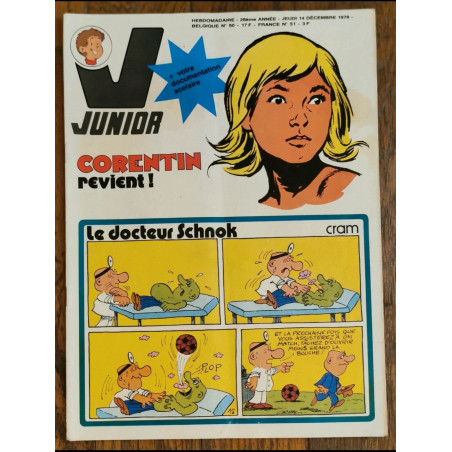Junior magazine N°50 - 1978 vintage