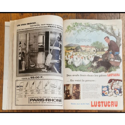 Modes et travaux N°784 avec 3 Patrons + Supplément 1966 vintage