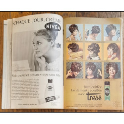 Modes et travaux N°784 avec 3 Patrons + Supplément 1966 vintage