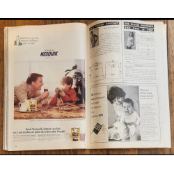 Modes et travaux N°784 avec 3 Patrons + Supplément 1966 vintage