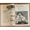 Modes et travaux N°722 avec 2 Patrons + Supplément 1961 vintage