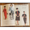 Modes et travaux N°722 avec 2 Patrons + Supplément 1961 vintage
