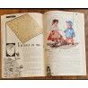 Modes et travaux N°722 avec 2 Patrons + Supplément 1961 vintage