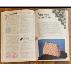 Modes et travaux N°722 avec 2 Patrons + Supplément 1961 vintage