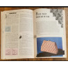 Modes et travaux N°722 avec 2 Patrons + Supplément 1961 vintage