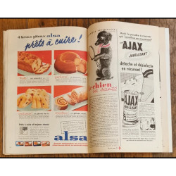 Modes et travaux N°722 avec 2 Patrons + Supplément 1961 vintage