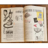 Modes et travaux N°722 avec 2 Patrons + Supplément 1961 vintage
